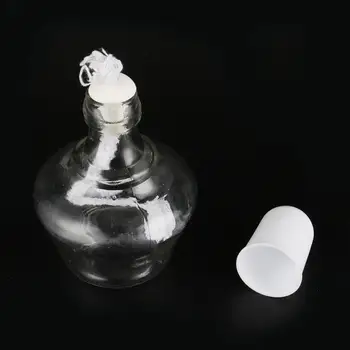 150mL Stiklo Alkoholio Degiklis Lempa su Plastiko Dangteliu Laboratorinė Chemija, Biologinių Šildymo Įranga Mokymas Įranga