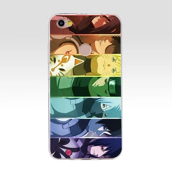 167FG Hokage, Naruto Kakashi Japonų anime Minkšto Silikono Tpu Padengti telefoną Atveju xiaomi redmi 5A 8 8A 5Plus 5 pastaba 5A 8 8t Pro