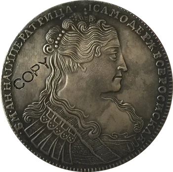 1734 Anna Rusijos MONETOS KOPIJA 40mm