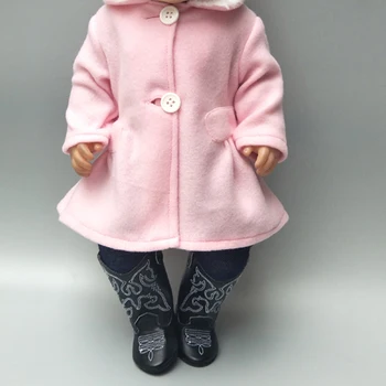 18 colių mergina Lėlės drabužių rinkinys Baby doll, nauji Gimė Lėlė kelnes drabužius 18