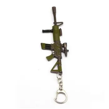 18 Stilių Keychain 3D Ginklą Modelio 12cm Pakabukas Ginklas paketų prižiūrėtojų raktinę Turėtojas Vyrų Chaveiro llaveros Papuošalai
