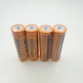18650 baterija 3.7 V 9900mAh įkrovimo liion akumuliatoriaus Led žibintuvėlį, Fakelą batery litio baterija+ Nemokamas Pristatymas