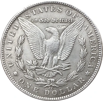 1889-CC JAV Morgan Doleris monetos KOPIJA