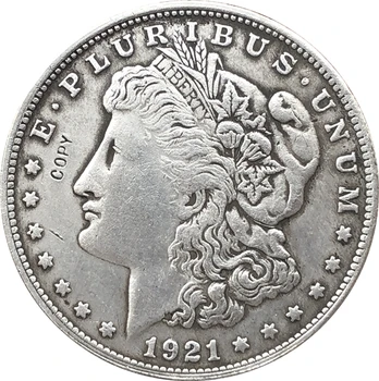 1921-D JAV Morgan Doleris monetos KOPIJA