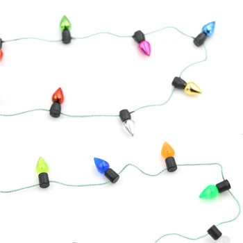1m Bauda Lėlių Miniatiūra Styginių multi-spalvoto plastiko Kalėdų žiburiai Naują Atvykimo