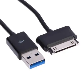 1m USB 3.0 Greito Įkrovimo Kabelis USB Duomenų Sinchronizavimas, Huawei Mediapad 10 FHD Planšetinio kompiuterio Kroviklio laido energijos įkrovimo laidas linija