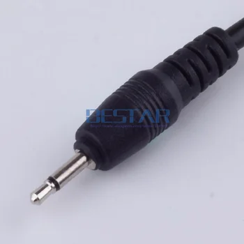 1m USB jungtis Aux 2,5 mm Mono Audio cable USB2.5 2,5 mm, USB jungtis, USB 2.0 į DC2.5mm 2A krovimo maitinimo kabelis 3FT