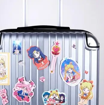 1Pack Gražių Animacinių filmų Sailor Moon Vandeniui Lipdukas Dienoraštis Etiketės, Lipdukai, Pakuotės Dekoro Scrapbooking Lipdukas Žaislai Vaikams Mergina Dovana