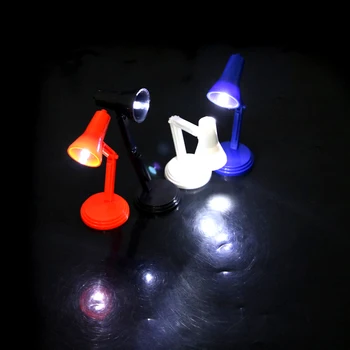 1PC 1:12 Miniatiūriniai Lėlių Lubų šviestuvas LED Šviesos Lėlių Decroation Miniatiūriniai Baldai Žaislinės Lėlės Namas Apšvietimo Priedų