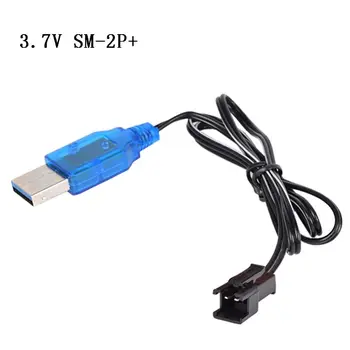 1Pc), 3,7 V 400mA NiMh/NiCd Baterija USB Įkroviklis Paketai SM 2P į Priekį Prijunkite Elektros Žaislas USB Įkrovimo Kabelis