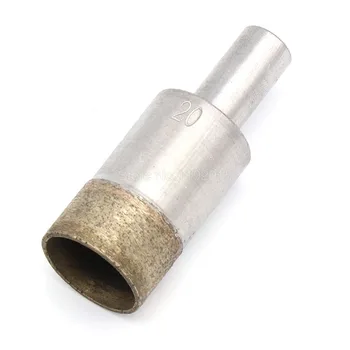 1pc 4-26 mm Sukepintų Diamond Core Grąžtai Tiesiu Kotu 6mm Skylė pjūklai, Grąžtai, už Stiklo, Keramikos, Akmens, Marmuro Jade Plastiko