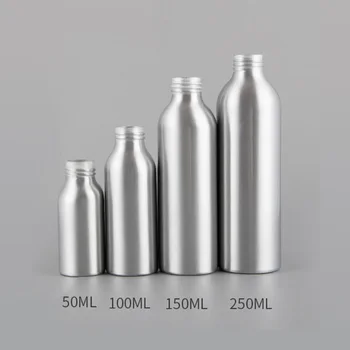 1PC 50/100/150/250ml Metalo Daugkartiniai Buteliai Purkštuvas Aliuminio Purškimo Butelis, Kirpyklų Vandens Purkštuvas Plaukų Formavimo Priemonė