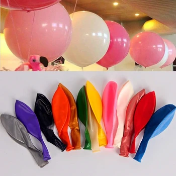 1pc / 5vnt storio 18 colių matinis latekso balionas negabaritinių keturių kampe turas didelių balionų, vestuvių dekoravimas gimtadienio renginys