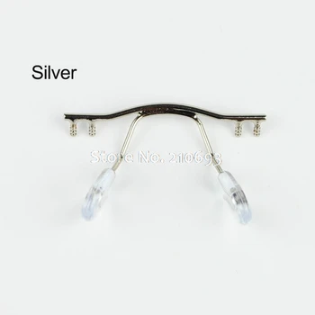 1pc akiniai tiltas akiniai, nosį trinkelėmis rankos metalo taškus optinio kadro tiltas nosis pad laikiklio akiniai priedų