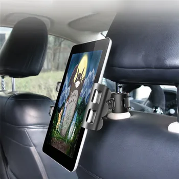1Pc Daugiafunkcį Automobilinis Telefono Laikiklis Tablet Universalus Kompiuteris Stovi Kėdė Atgal Ipad Reguliuojamas Stendas, Automobilių reikmenys