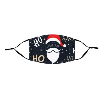 1pc Linksmų Kalėdų Kaukė Animacinis Briedis Kalėdų Dekoracija Namuose 2021 Navidad Noel Gimdymo kerst Vaikų, Suaugusiųjų Dovanos mascarillas navidad