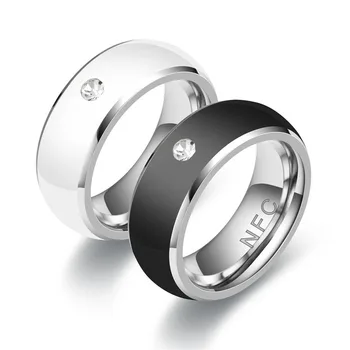 1PC Naujas NFC Daugiafunkcinis Protingas Žiedo Pirštas Smart Dėvėti Piršto Skaitmeninis Žiedas Prijunkite 