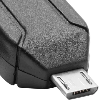 1PCS 2-IN-1 Mikro USB 2.0 OTG SDXC TF SD Max 512G Atminties Kortelių Skaitytuvą, Skirtą 