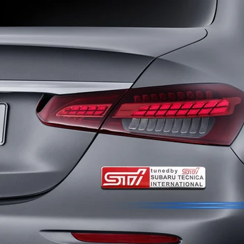 1PCS Automobilio Logotipas Ženklelis Lipdukas Kėbulo Lipdukas Automobilio Stilius VMI Logotipu Subaru Impreza Forester Tribeca XV BRZ Miško Žmogaus Liūtas
