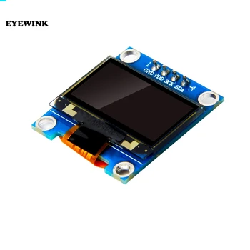 1PCS/DAUG 4pin Mėlyna / white128X64 0.96 colių OLED LCD LED Ekrano Modulis Arduino 0.96