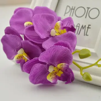 1pcs Dirbtinės Gėlės Drugelis Orchidėja Drugelių Orchidėja, naujas Namas Namo Vestuvių Šventė Apdailos netikrą modeliavimas gėlių