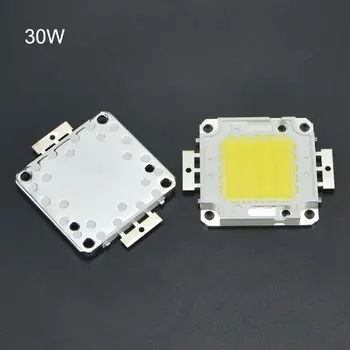 1Pcs Itin Šviesus 10W 20W 30W 50W 100W SMD Integruota COB LED lempos Chip Didelės Galios apšvietimo Prožektorius LED Prožektoriai, Lemputės
