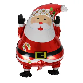 1pcs Kalėdų senį & Santa Claus Balionai Naujas Folija Balionai Aliuminio Folija Balionas Šalies Prekių