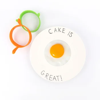 1Pcs Kepti Kiaušinių Omletas Pusryčiai Pelėsių, Maisto kokybės Silikono Kiaušinių Žiedas Blynų Kepimo Įrankiai 