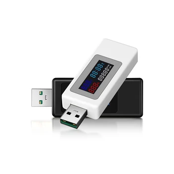 1PCS USB Power Metras Testeris Energijos Detektorių Srovė Įkroviklio Talpa Testeris, Matuoklis Srovė Akumuliatoriaus Talpa Testeris