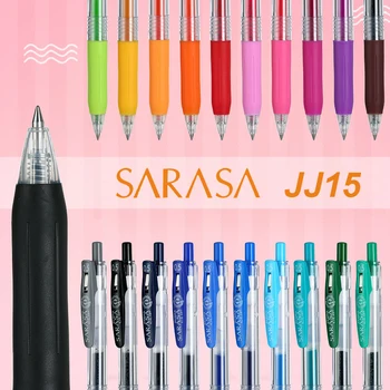 1Pcs Zebra SARASA spalvų gelis, gelio rašiklis JJ15-0,5 mm 20 spalvų pasirinktinis vandeniui ir atsparus šviesos spalvinga ryškių rašyti sklandžiai
