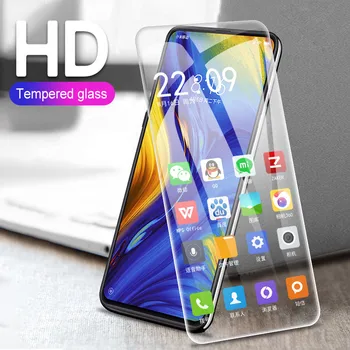 2 1 Xiaomi Mi Sumaišykite 3 Mix3 Grūdintas Stiklas Screen Protector+Fotoaparato objektyvą Minkštas Filmas Xiomi MiMix 3 Sumaišykite 3 Apsauginės Plėvelės