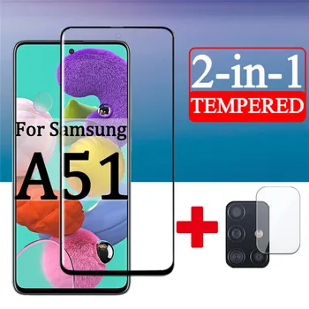 2 1tempered stiklo Samsung galaxy A51 A71 fotoaparato objektyvą screen protector for Samsung A51 A71 51A 71A temperde stiklo Plėvelės
