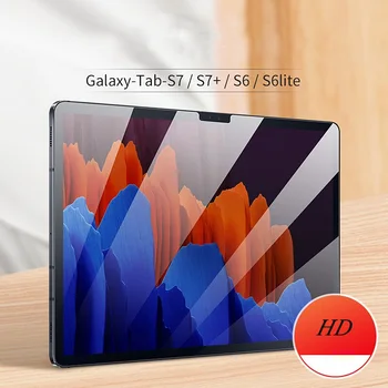 2.5 D Pilnas draudimas 9H Screen Protector For Samsung Galaxy Tab S7 Plius S6lite S5E S4 Tablet Grūdintas Stiklas HD Saugos Apsauginės Plėvelės