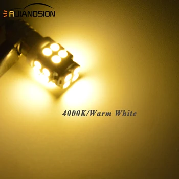 2 gabalas E10 LED Atnaujinti Lemputė 12v 2835 20smd Pagalbos Šiltai Balta/Balta/Geltona Lemputė signalinė lempa Įspėjimo 6000K 43000K