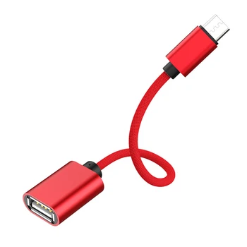 2 Tipas C prie USB OTG Adapterio Kabelio 