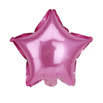 (20 vnt.) 10 colių penkerių-pažymėjo žvaigždutė folija balionas vaikų gimtadienio šventė vestuvių dekoravimas balionais