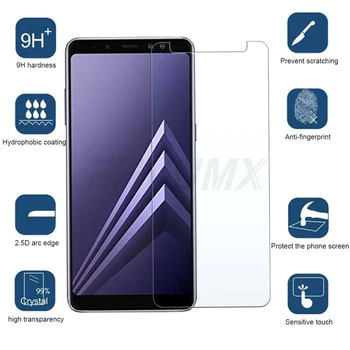 200D Apsauginis Stiklas Samsung Galaxy A6 A8 J4 J6 Plius J2 J8 A9 2018 Stiklo J2 J4 Core J5 J7 Premjero Screen Protector Filmas Atveju