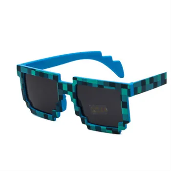 2019 naujas mados aikštė vaikų akiniai nuo saulės mozaika, berniukas, mergaitė, akiniai klasikinis prabangos prekės ženklo dizaino retro UV400 akiniai nuo saulės