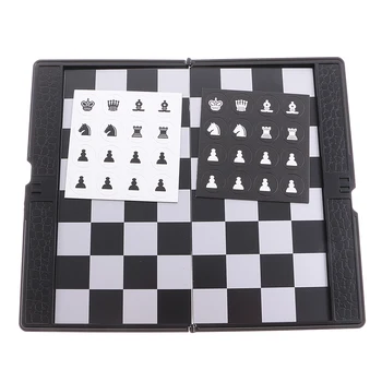 2019 Naujas Mini Magnetiniai Šachmatai Vienetų Nešiojamų Piniginė Kišenėje Šachmatai Stalo Žaidimai, Aukštos Kokybės