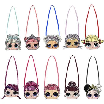 2019 naujų LOL Staigmena Lėlės pečių Kuprinė vaikų Mergaičių Mielas Anime ir animacinių filmų spausdinimo Fashing mažas maišelis dovanų 2S55
