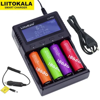 2020 LiitoKala Lii-PD2 Lii-PD4 Lii-S6 Lii500s baterijos Įkroviklio 18650 26650 21700 AA AAA), 3,7 V/3.2 V/1.2 V ličio baterijos NiMH