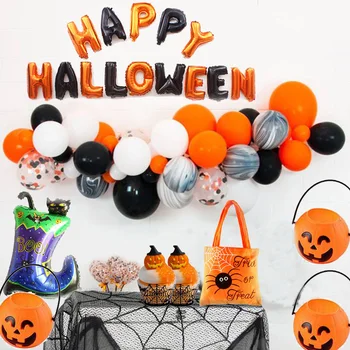 2020 m Happy Halloween Laišką Folija Balionai Moliūgų vaiduoklių gydyti lauke Gpgb Tortas Topper Židinys Šalikas Helovinas Šalis Papuošalai