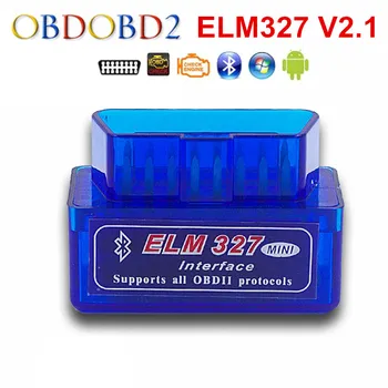 2020 Mini ELM327 ELM 327 Bluetooth V2.1 OBD2 OBDII Diagnostikos Įrankį, Skirtą 