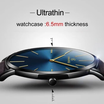 2020 Minimalistinio vyriški Žiūrėti Ultra Plonas vyriški Laikrodžiai Vyrų Mados Paprasta Verslo Žiūrėti Odinis Laikrodis Reloj Hombre Relogio