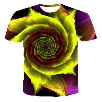 2020 naujas 3D spausdinimo T-shirt cool mados patogus trumparankoviai kūrybos marškinėliai Atsitiktinis Gatvės Spausdinti 3DT T-shirts