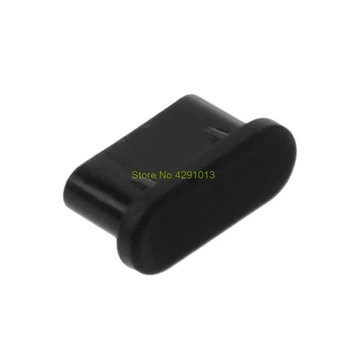 2020 Naujas 5VNT Tipas-C Dulkių Prijunkite USB Įkrovimo lizdas Raštas Silikoninis Dangtelis, skirtas 