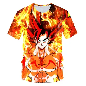 2020 naujas cool anime 3D spausdinimo T-shirt vasaros mados vyrai ir moterys, trumparankoviai marškinėliai topai Anime Harajuku T-shirt vaikai