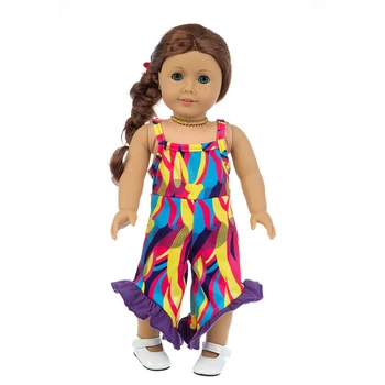 2020 Naujas Kostiumas kolekcija Tinka Amerikos Mergina Lėlės Drabužiai 18 colių Lėlės , Kalėdų Mergina Dovana(tik parduoti drabužius)