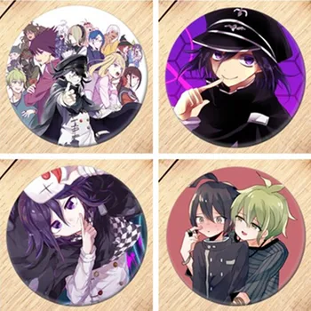 2020 Naujas, Nemokamas Pristatymas Anime Danganronpa Sagė Pin Emblemos Drabužių, Kuprinės, Apdailos Papuošalai dovana
