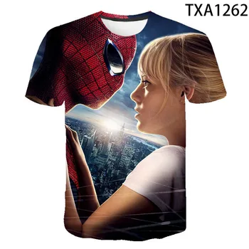 2020 Naujas Vasaros Voras 3D marškinėliai Berniukas Mergaitė Vaikai Mados Streetwear Vyrų, Moterų, Vaikų Atspausdintas T-shirt Kietas Viršūnes Tee